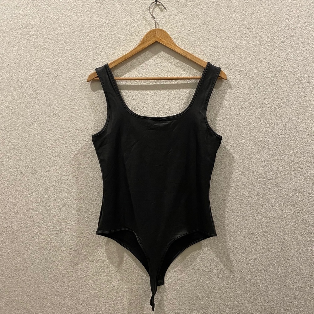 FashionNova "You Need Me" Bodysuit - Black